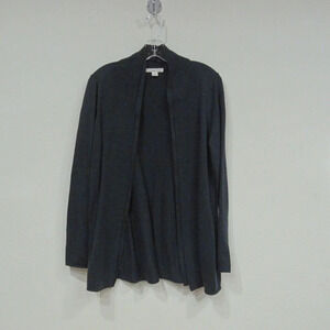 Coldwater Creek Green Open Front Cardigan Size Small VGUC